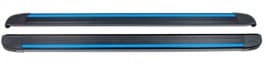 Боковые пороги площадки из алюминия Maya Blue для Suzuki SX4 S-Cross 2021+