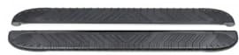 Боковые пороги площадки из алюминия Bosphorus Black для Nissan X-Trail T32 2014-2020