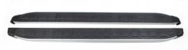 Боковые пороги площадки из алюминия Fullmond для Acura MDX 3 2013-2015 Erkul