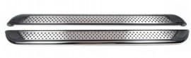 Боковые пороги площадки из алюминия Maydos V2 для Mitsubishi Outlander 3 2012-2014 Erkul