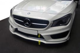 Хром накладка на решетку бампера для Mercedes CLA C117 2013-2019 из нержавейки Carmos