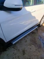 Боковые пороги площадки из алюминия Maya V2 для Honda CR-V 2012-2016 Erkul