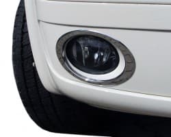 Хром накладки на противотуманки для Volkswagen T5 рестайлинг 2010-2015 из нержавейки 2шт Carmos