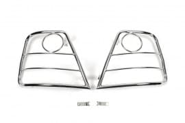 Хром накладки на стопы для Kia Sorento 2002-2009 из нержавейки 2шт Libao