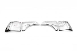 Хром накладки на стопы для Kia Sorento XM 2013-2015 из ABS-пластика 2шт
