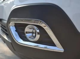Хром накладки на противотуманки для Opel Mokka 2012-2021 из ABS-пластика 2шт