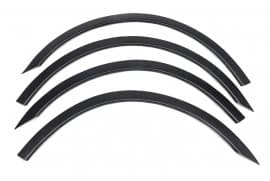 Накладки на арки для Volkswagen Sharan 2001-2010 из ABS-пластика 4шт Черные