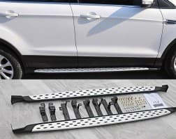 Боковые пороги OEM-V2 для Ford Kuga 2012-2019 Cixtai