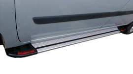 Боковые пороги площадки из алюминия Rainbow для Mercedes-benz Citan W415 2012+