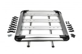 Багажник с поперечинами (100см на 120см) для Citroen C4 Picasso 2013+ (серый)