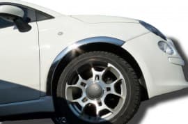 Хром накладки на арки для Fiat 500L 2012+ из нержавейки 4шт