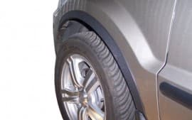 Накладки на арки для Ford Fusion 2002-2009 из нержавейки 4шт Черные Max chrome