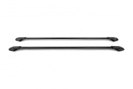 Перемычки на рейлинги под ключ для Ваз (Lada) ЛАРГУС (R90/F90) 2012+ (черные)