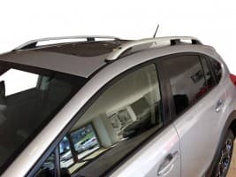Рейлинги на крышу Skyport (серый мат) для Subaru Outback 2009-2014