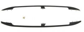 Рейлинги на крышу черные для Opel Vivaro 2014-2019 (Короткая база, Чугунные ножки) Digital Designs