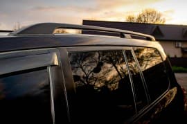 Рейлинги на крышу оригинальный дизайн Black для Toyota Land Cruiser 200 2007-2012 NIKEN