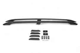 Рейлинги на крышу Черные для Chevrolet Niva 2010+ (Пластиковые ножки) Digital Designs