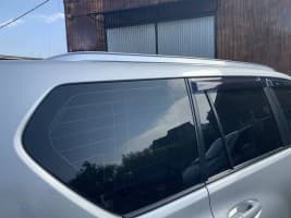 Рейлинги на крышу Серые (Lexus-дизайн) для Toyota Land Cruiser Prado 150 2018+ Cixtai