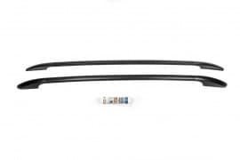 Рейлинги на крышу OmsaLine Solid (черные) для Fiat 500X 2014+ Omsa