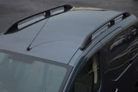 Рейлинги на крышу OmsaLine Elegance (черные) для Ford Courier 2014+ Omsa
