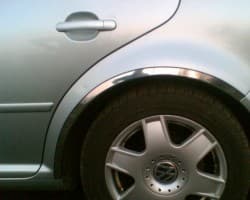 Хром накладки на арки для Volkswagen Bora 1998-2004 из нержавейки 4шт