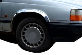 Хром накладки на арки для Volvo 940/960 1990-1997 из нержавейки 4шт