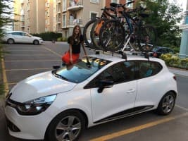  Крепление под велосипед для Renault Clio 4 2012-2019 Erkul