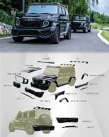 Комплект обвесов Maybach на Mercedes-benz G сlass W463 2018+ DD-T24