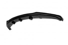 Накладка на передний бампер OmsaLine LIP (черная) на BMW 4 серия F32 2013+