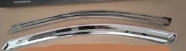 Ветровики с хромом Chrome Door Visor на Renault Master III 2010+