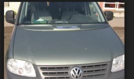 Накладка на капот (под покраску) на Volkswagen Caddy 3 2004-2010