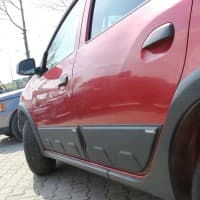 Молдинги (4 шт, ABS) для Dacia Sandero 2012-2020