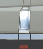 Хром накладка на лючок бензобака для Volkswagen Crafter 2006-2017 из нержавейки