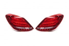 Задние фонари 2014-2018 (2 шт) на Mercedes-benz C-сlass W205 2014-2021