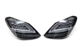 Задние фонари Black (2 шт) на Mercedes-benz C-сlass W205 2014-2021 DD-T24