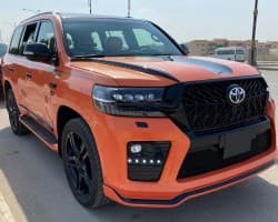 Передняя оптика (Bugatti) на Toyota Land Cruiser 200 2015-2019