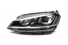 Передняя фара LED (Левая, Оригинал, Б.У.) на Volkswagen Golf 7 2012-2020