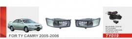 Противотуманки (2 шт, галогенные) на Toyota Camry XV30 2001-2006