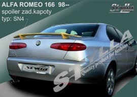 Спойлер задний на багажник для Alfa Romeo 166 1998-2007 на ножках низкий