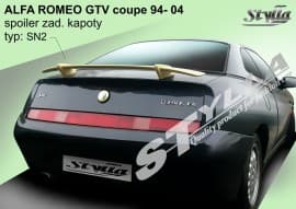 Спойлер задний на багажник для Alfa Romeo GTV 1994-2004 на ножках низкий Stylla