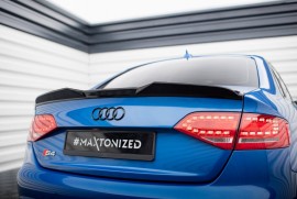 Спойлер 3D на багажник для Audi S4 B8 Sedan 2008-2011 Сабля Maxton Design