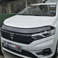 Дефлектор капота Мухобойка EuroCap на Dacia Sandero 2020+ EuroCap