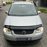 Дефлектор капоту Мухобойка EuroCap на Volkswagen Touran 2003-2010 EuroCap