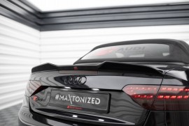 Спойлер 3D на багажник для Audi A5 Cabrio 2007-2011 Сабля Maxton Design