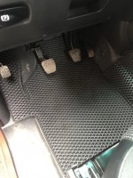 Автомобильные коврики в салон EVA для Mercedes-benz Vito (Viano) W639 2010-2014 (1+1) чёрные