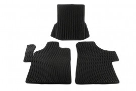 Автомобильные коврики в салон EVA для Mercedes-benz Vito (Viano) W639 2010-2014 (2+1) чёрные