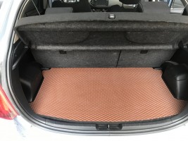 Коврик в багажник EVA для Toyota Yaris (Vitz) 2011+ кирпичный