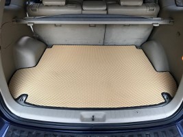 Коврик в багажник EVA для Hyundai Santa Fe 2 2010-2012 (5 мест) бежевый