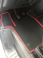 Автомобильные коврики в салон EVA для Nissan NV400 2010+ Чёрные
