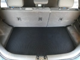 Коврик в багажник EVA для Kia Soul II 2013-2019 черный EVA